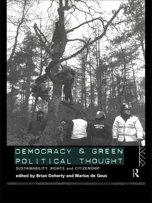 cover image of Democracy and Green Political Thought